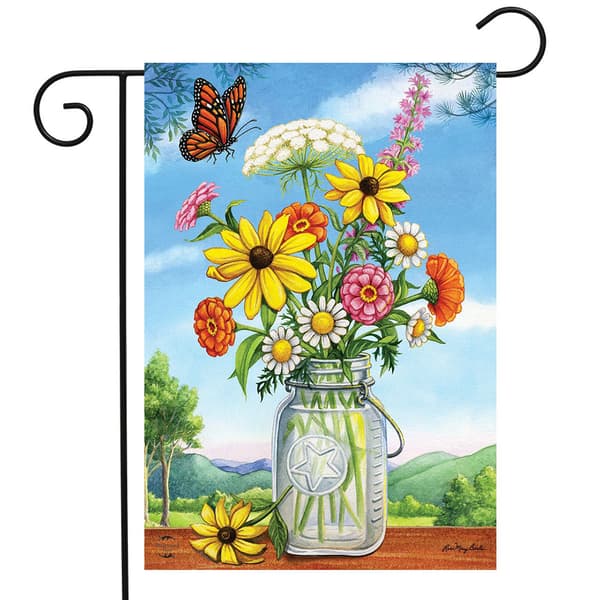 Sunshine Bouquet Spring Garden Flag - image 
