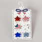 Womens Fantasia 6pk. Flag Stars Claw Clips - image 2