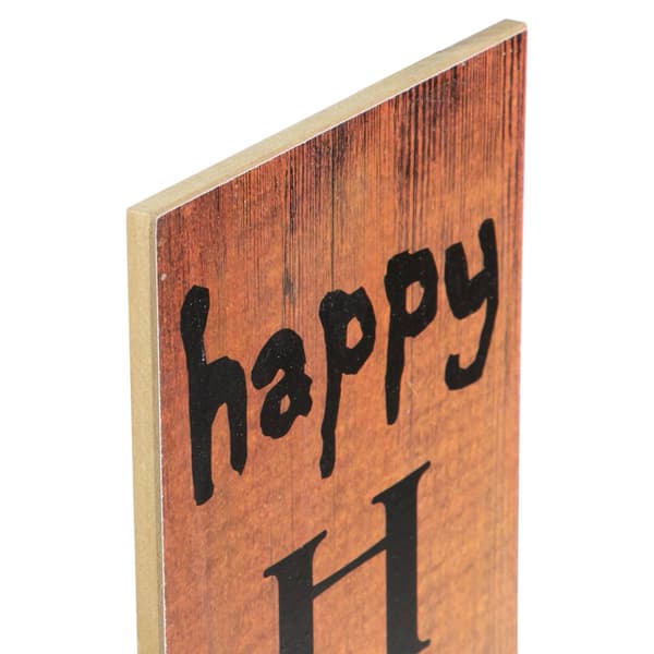 Northlight Seasonal 36in. Happy Halloween with Spider Sign