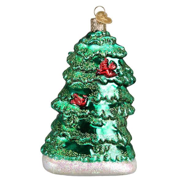Old World Christmas Deer Family Glass Ornament