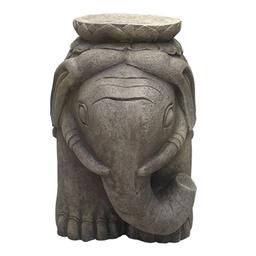 Hi-Line Gift Pachyderm Classic Elephant Plant Stand