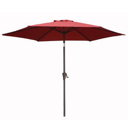 7.5ft. Heavy Duty Polyester Tilt Umbrella with Air Vent - Sienna