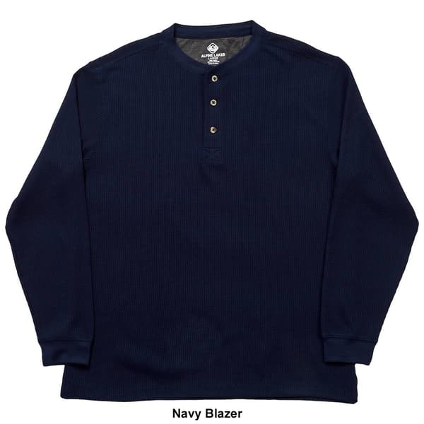 Mens Alpine Lakes Long Sleeve Thermal Henley