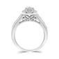 Loveblooms&#8482; Sterling Silver 1/2cttw. Diamond Pear Bridal Set - image 4