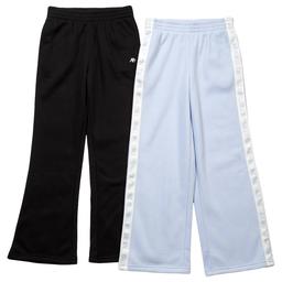 Girls (7-16) Aeropostale 2pk. Wide/Flare Fleece Lined Pants -Blue