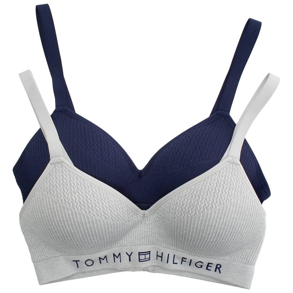 Open Video Modal for Womens Tommy Hilfiger 2pk. Seamless Wire Free Bras RLF0227