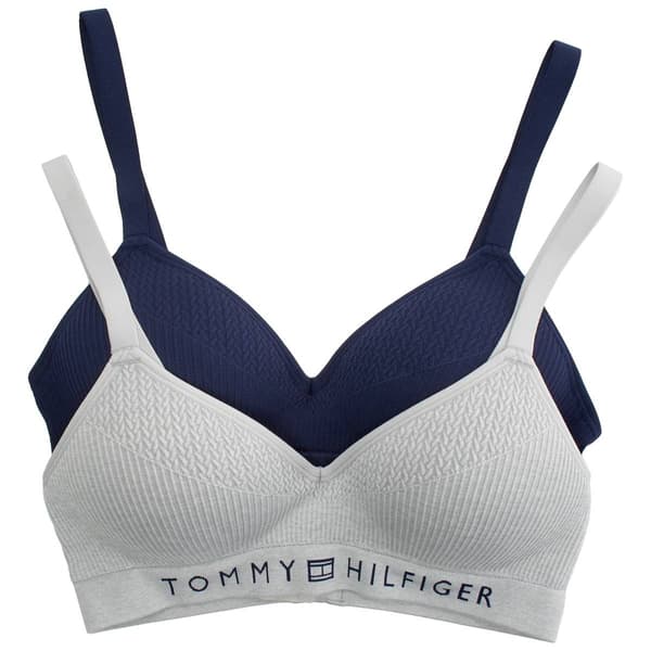 Womens Tommy Hilfiger 2pk. Seamless Wire Free Bras RLF0227 - image 