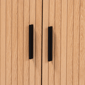 Baxton Studio Lucia Fluted Wood Storage Cabinet - image 5