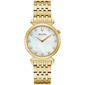 Womens Bulova Goldtone Diamond Accent Dial Bracelet Watch- 97P149 - image 1