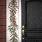 National Tree Frosted Traditions Frosted Greenery & Berry Garland - image 2