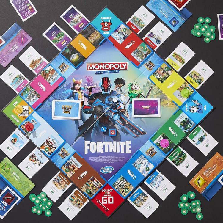Hasbro Monopoly® Fortnite Flip Edition