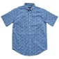 Mens Architect(R) Geometric Button Down Shirt - Marina Blue - image 1