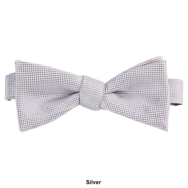 Mens John Henry Oxford Solid Bow Tie in Box