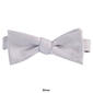 Mens John Henry Oxford Solid Bow Tie in Box - image 7