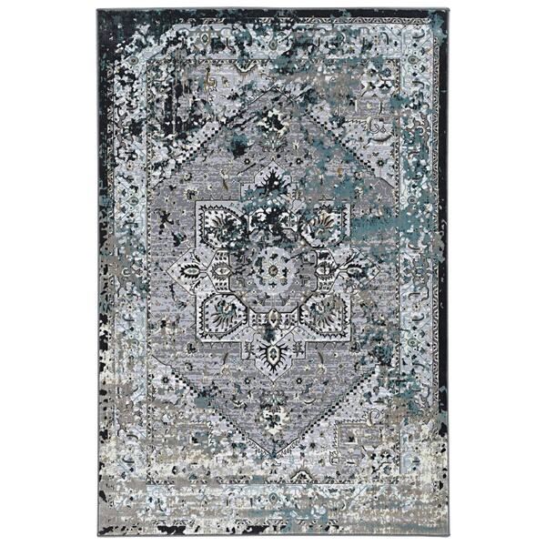Linon Elixir Farnswood Rectangle Accent Rug - 2x3 - image 