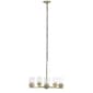 Lalia Home 5-Light Classic Clear Glass/Metal Hanging Chandelier - image 6