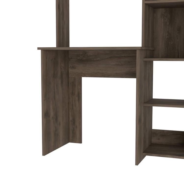 FM FURNITURE Nashville Desk w/ Shelving