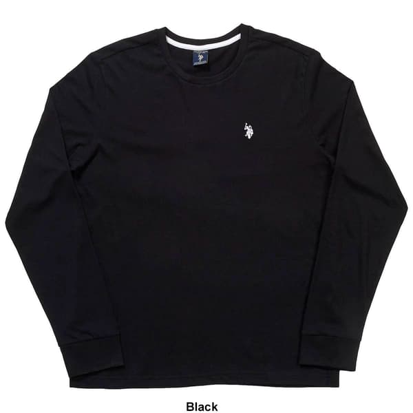 Mens U.S. Polo Assn.® Long Sleeve Crew Neck Tee