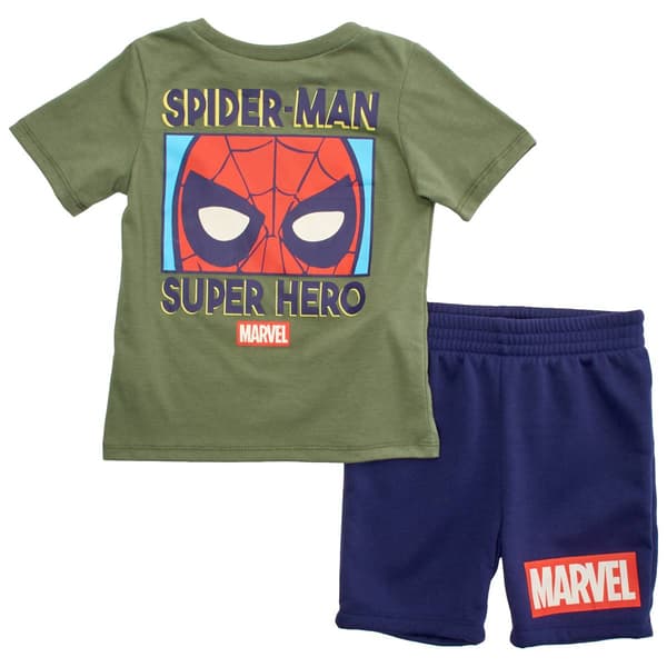 Toddler Boy Spider-Man Tee & Shorts Set