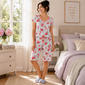 Petite Karen Neuburger Floral Toss Scoop Neck Bermuda Pajama Set - image 1