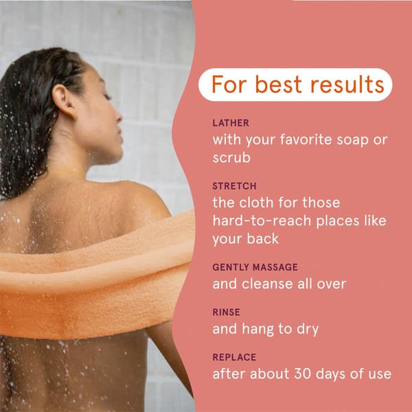 Cleanlogic Exfoliating Stretch Cloth for Sensitive Skin