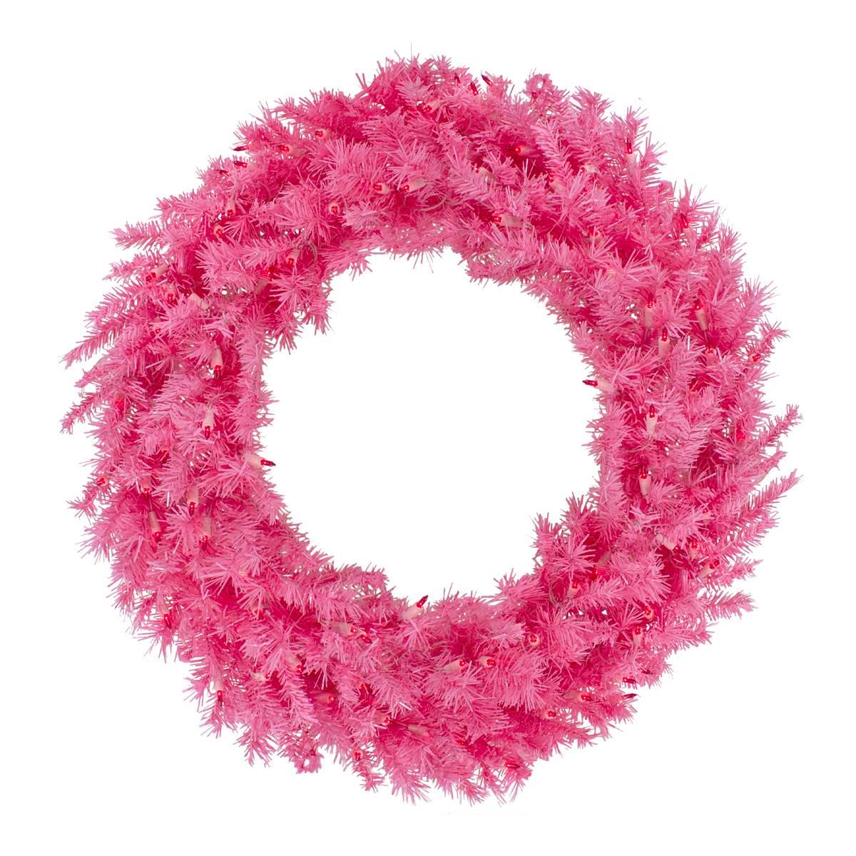 Northlight Seasonal 36in. Pink Spruce Artificial Christmas...