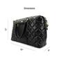 Badgley Mischka Quilted Vegan Leather - image 7