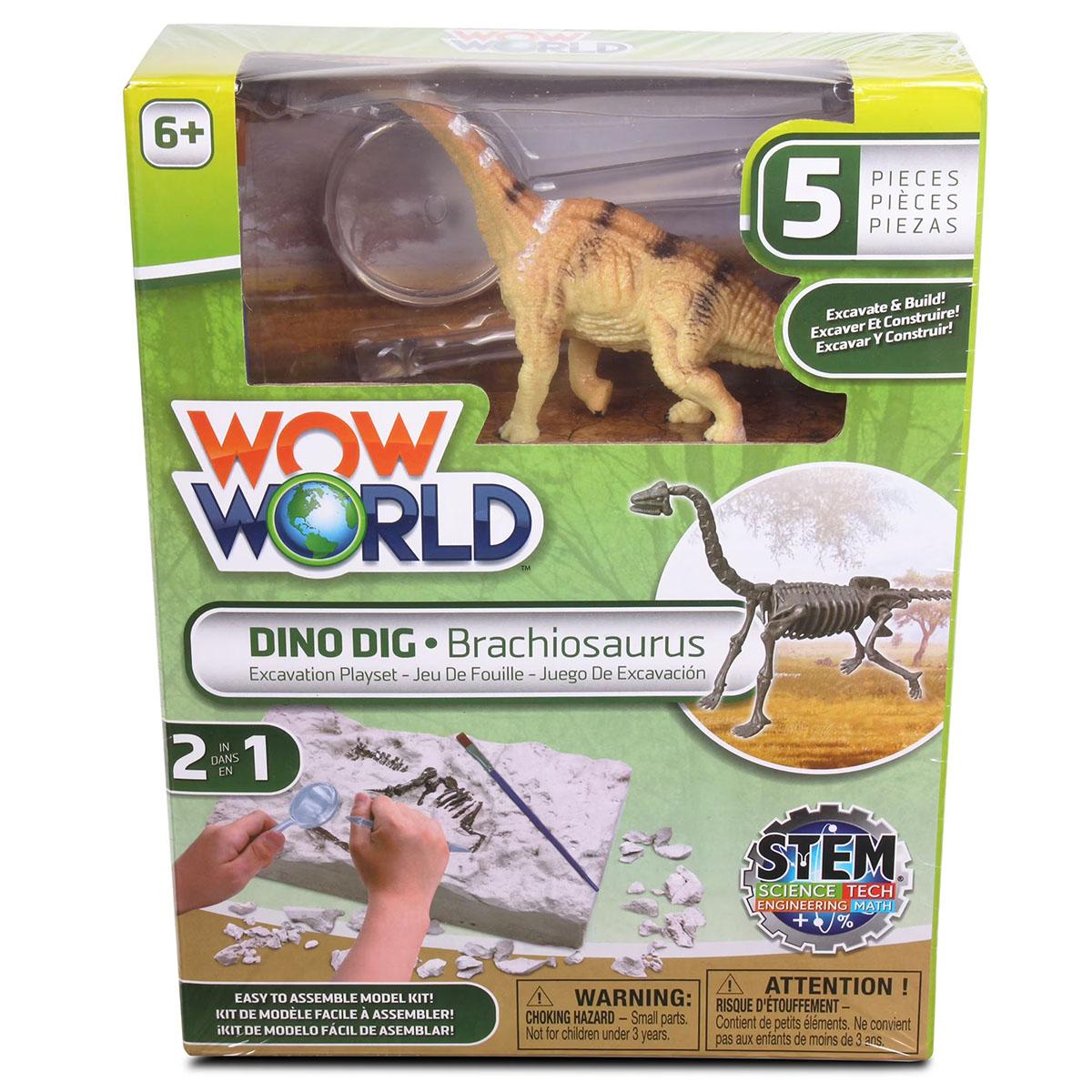 Wow World Brachiosaurus Dino Dig