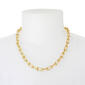 Steve Madden Sculptural U-Shaped Link Collar Necklace - image 3
