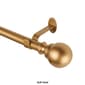 Elrene Cordelia Single Curtain Rod w/ Globe Ball Finial - image 8