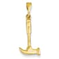 Gold Classics(tm) 14k. Hammer Pendant - image 1