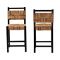 bali & pari Raniya Seagrass Counter Stool - Set of 2 - image 2