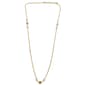 Ashley Cooper(tm) White & Gold Accent Beaded Long Necklace - image 1