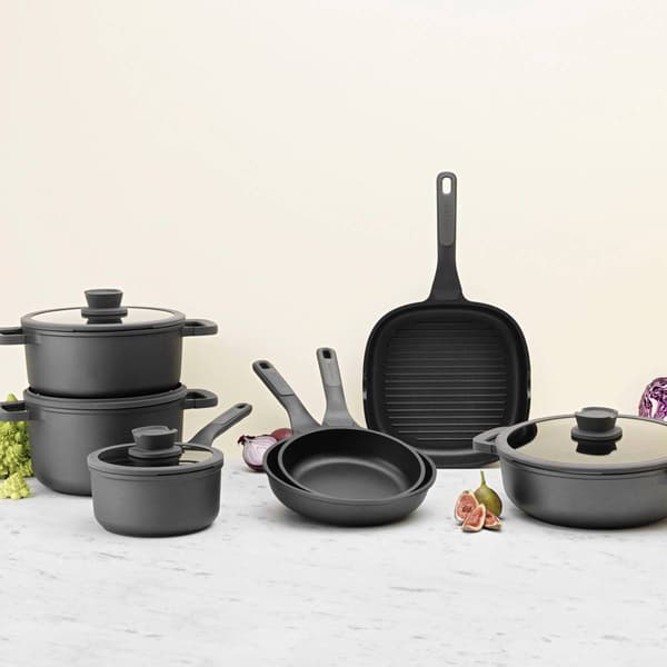 BergHOFF Stone+ Non-stick Ceramic 10.5in. Grill Pan