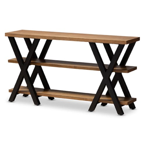 Baxton Studio Duchaine Metal Console Table