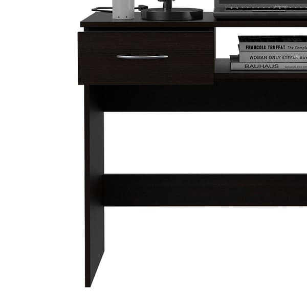 FM FURNITURE Plano Black Wengue 2pc. Home Office Set