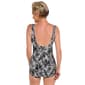 Womens Maxine Palm Retreat Shirred Front One Piece Swimsuit - image 2