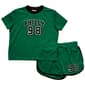 Girls (7-14) Jolie & Joy Mesh 98 Jersey Tee & Dolphin Shorts Set - image 1