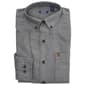 Mens IZOD&#40;R&#41; Long Sleeve Solid Herringbone Flannel Shirt - image 1