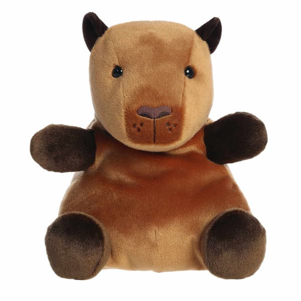 Palm Pals(tm) 13in. Sid Capybara(tm) Eco Friendly Plush Beanie - image 