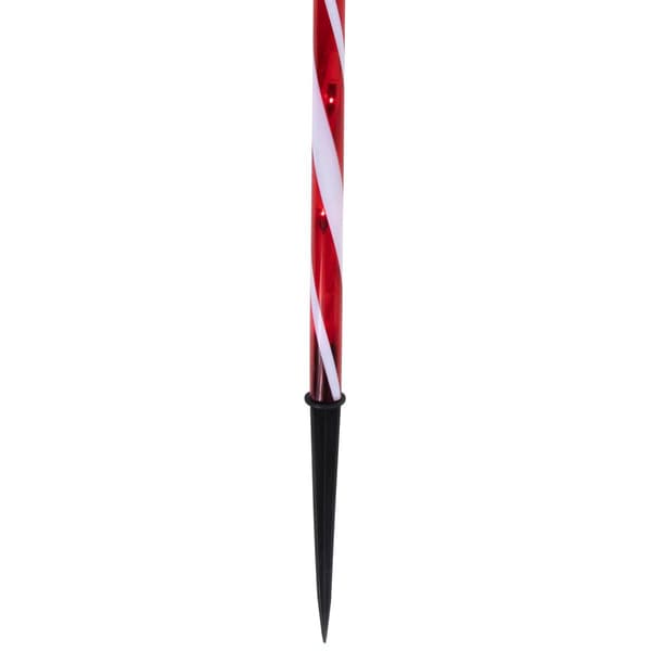 Northlight Seasonal 3pc. White/Red Candy Cane Pathway Markers