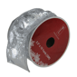 Northlight 12ct. Silver Wired Christmas Words Craft Ribbon Spools - image 1