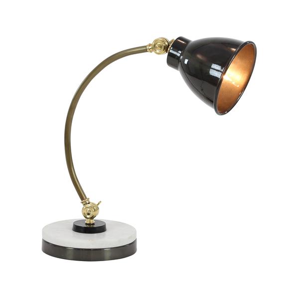9th & Pike(R) Black Metal Traditional Desk Lamp - image 