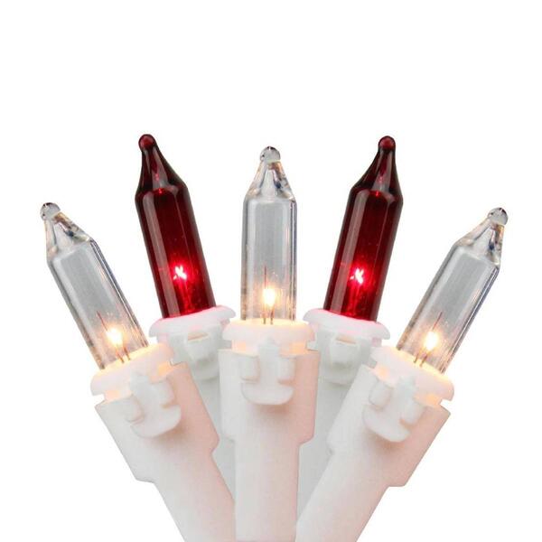 Northlight Seasonal 150 Red & Clear Mini Icicle Christmas Lights - image 