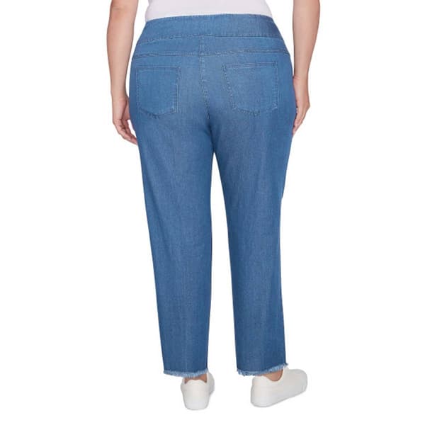 Plus Size Ruby Rd. Key Items Alternative Solid Ankle Pants