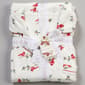 Womens Laura Ashley&#174; Winter Cardinal Velvet Fleece Pajama Set - image 2
