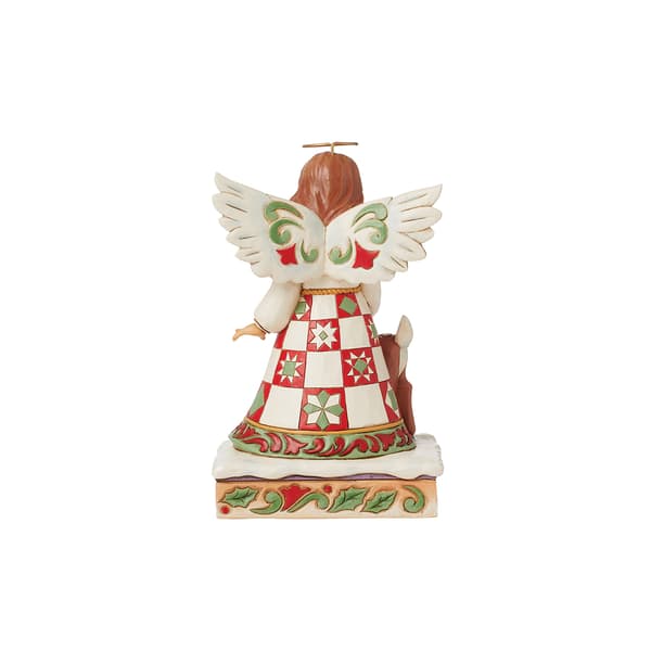 Jim Shore Heartwood Creek Angel with Deer Figurine