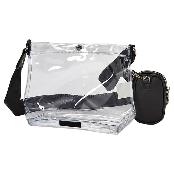 Madden Girl Clear Vinyl Tote