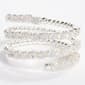 Ashley Cooper(tm) Silver-Tone CZ Swirl Wrap Ring - image 1