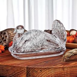 Godinger Harvest Turkey Covered Box